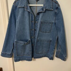 Well Worn Classic Blue Jean Jacket